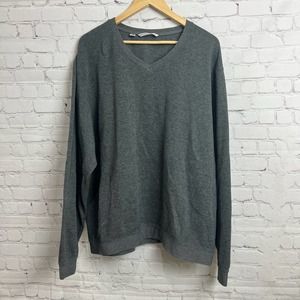 Cutter & Buck V-Neck Grey Long sleeve Sweater L